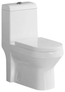 Saniteco унитаз-моноблок SANITECO SA-5598 белый 710X370X790, санфаянс