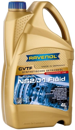 Масло синтетическое RAVENOL CVTF NS2/J1 Fluid 4 л