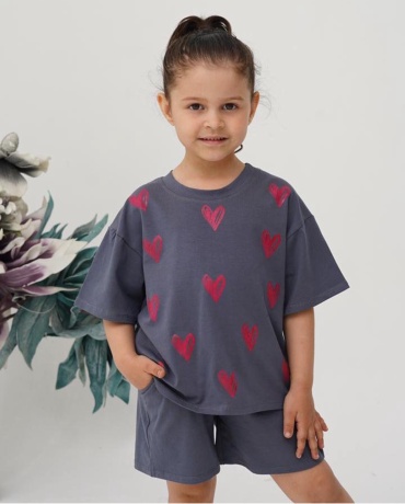 Комплект BOBO kids серый