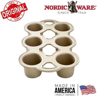 NORDIC WARE USA форма Popover Pan, металл