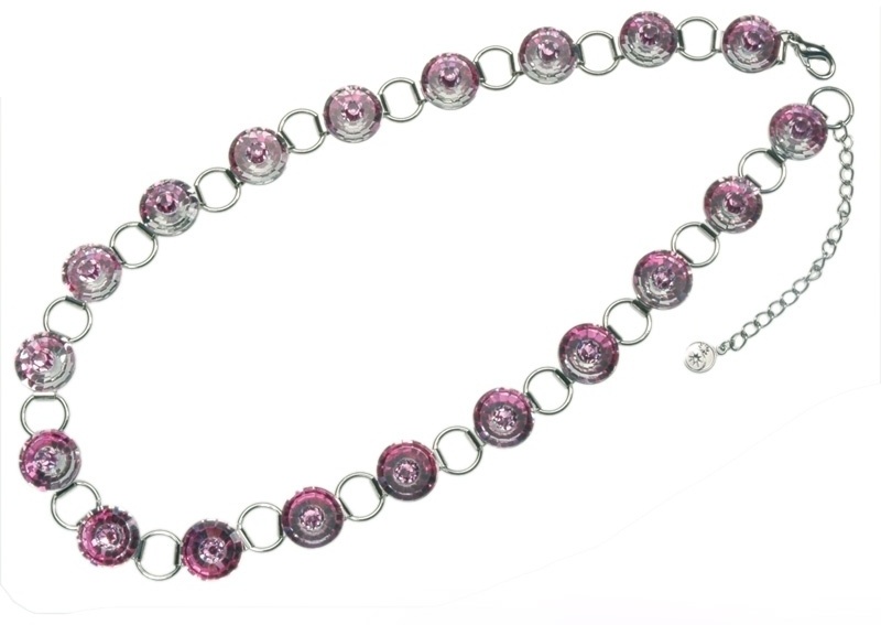 Presiosa длина 42 см латунь, кристаллы Swarovski