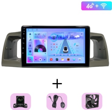 Lion Media Pro 3 Toyota  Corolla 120 2000-2008 3gb+32gb + камера заднего вида