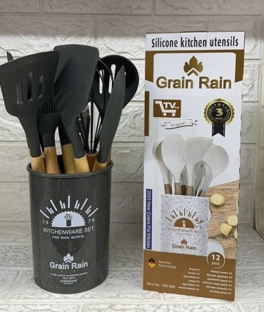 Набор кухонных инструментов Grain Rain силикон, 13 шт