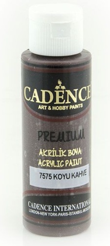 Акриловые CADENCE 7575 Темно-коричневый 1 шт 70 мл