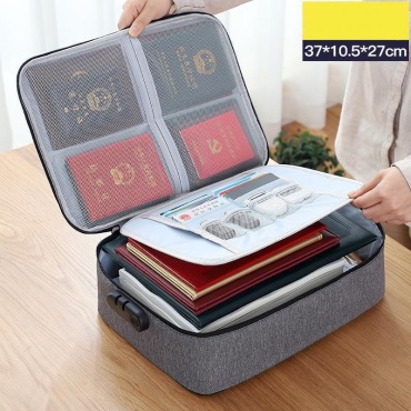 Органайзер для бумаг, документов 37x27x10.5 см, текстиль