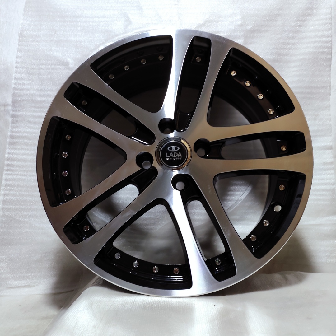 BW H924 6x15/4x98 D58.6 ET35 черный, серебристый