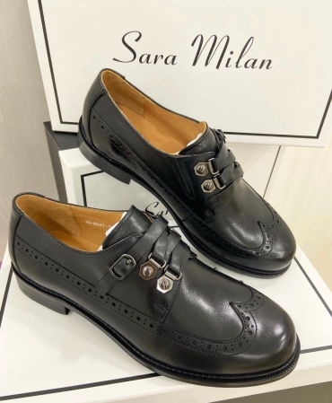 Лоферы Sara Milan черный