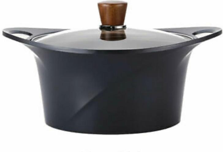 Кастрюля 6.3 л, Happycall IH Ceramic Pot алюминий