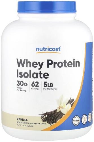 Nutricost Whey Protein Isolate ваниль 2268 г
