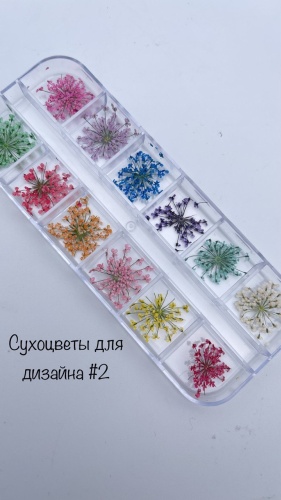 LOVE NAILS сухоцветы набор 2 1 шт