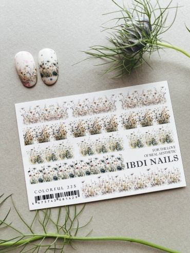IBDI Nails слайдеры COLORFUL 225 1 шт