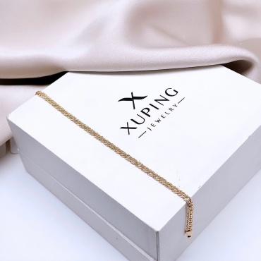 Xuping Jewelry длина 21 см медицинская сталь, без вставок