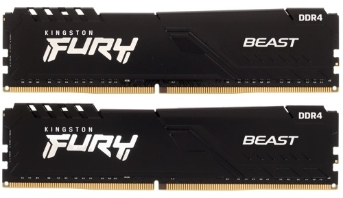 Оперативная память Kingston Fury Beast KF436C17BBK2/16 16GB