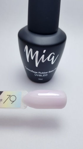 Mia базовое покрытие Rubber base №79 глянцевое 15 мл
