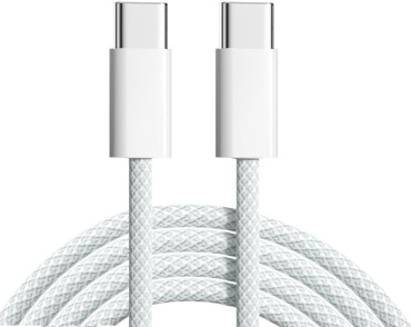 Кабель USB TypeC (M), 1 м, белый