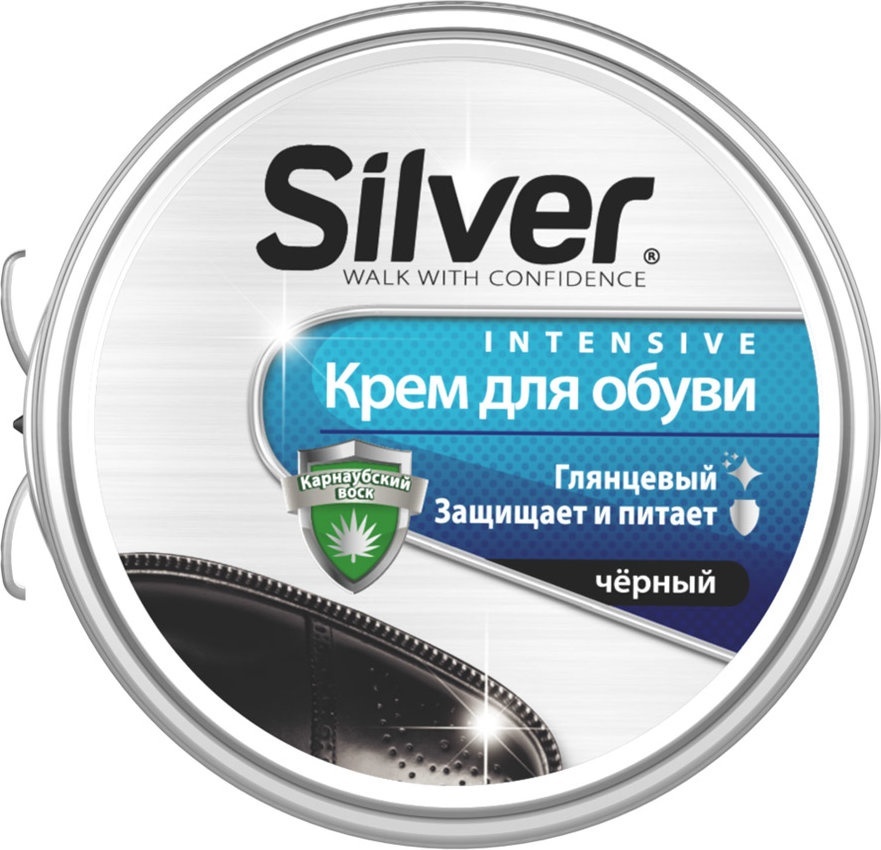 Silver крем черный, Silver premium 00532