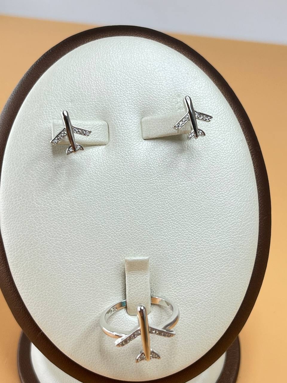Accessories SET5962 вес 10 г серебро, фианит Swarovski