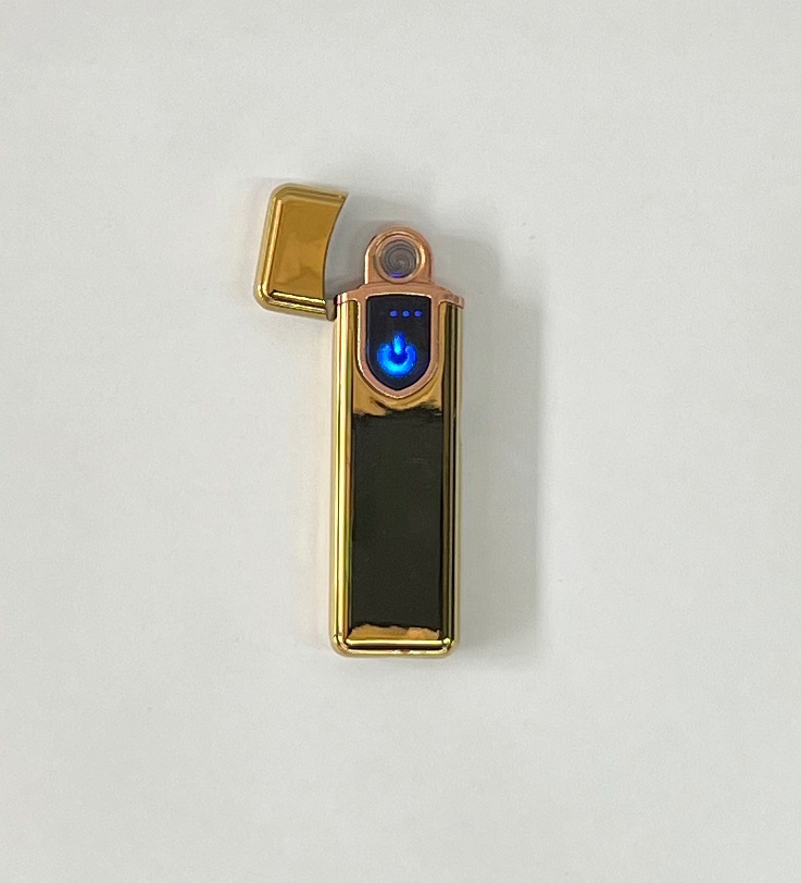 Lighter электронная зажигалка 683456, металлический сплав, ABS пластик