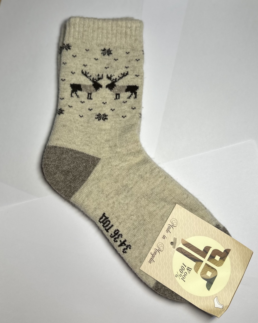 Носки TOD OIMS 1 пара бежевый 34-36