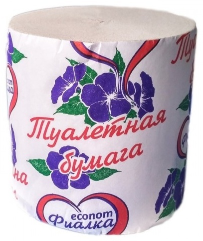 Maolin туалетная бумага 1-слойный 1 шт, смешанная целлюлоза
