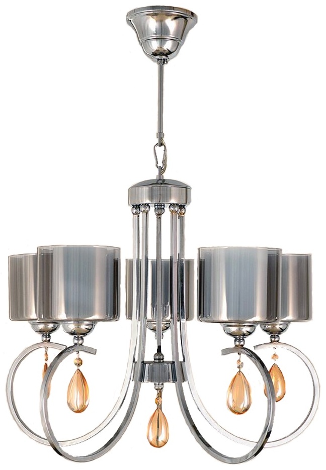 Люстра подвесная Bussy Lighting E27, кол-во ламп: 5 шт