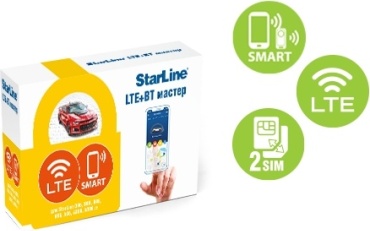 StarLine модуль запуска двигателя LTE+BT 2SIM Мастер-6 4003212