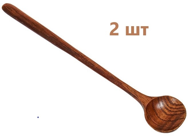 Ложка поварская ECO STYLE дерево, 2 шт