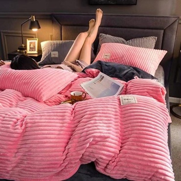 Комплект A-Home Velvet 2-спальный велюр, 2 наволочки: 50x70 см
