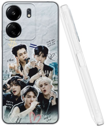 Чехол Mcover для Xiaomi Redmi 13C рисунок