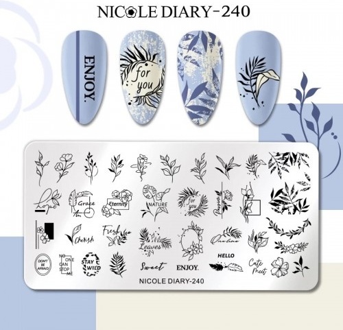Nicole Diary пластины 240