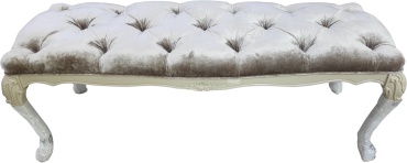 Банкетка Cavio № 8839, 143x50x53 см, светло серый