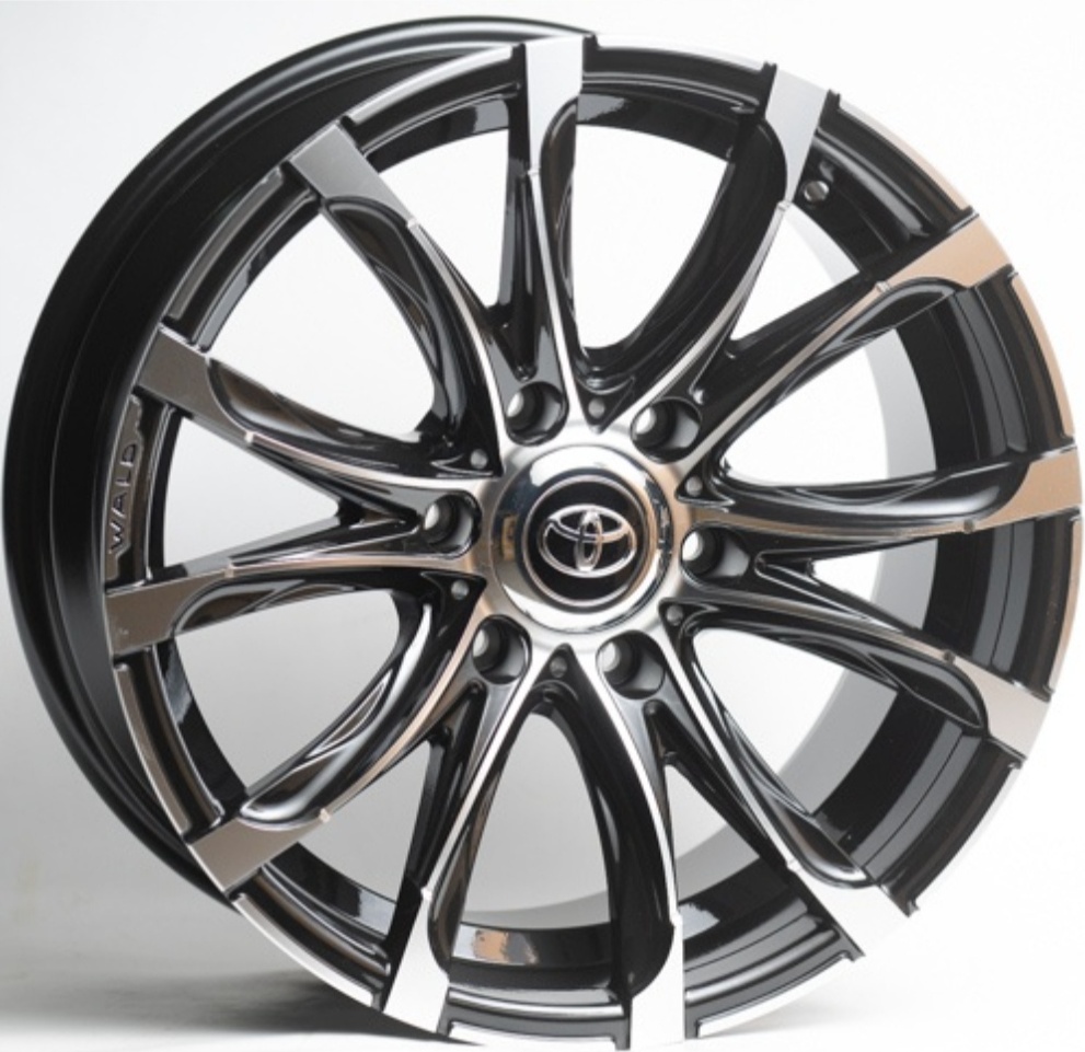 TT Kipardo H906 8x18/6x139.7 D106.1 ET25 4 диска черный, серебристый
