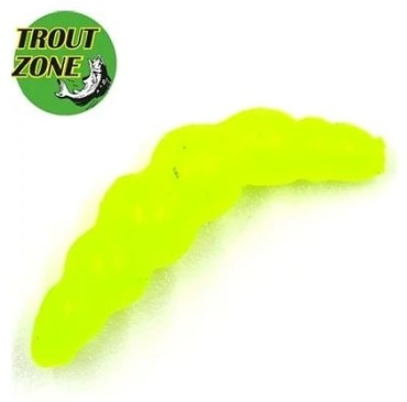 Силиконовая приманка Trout Zone Brook 1,3 (10шт) 05 шартрез