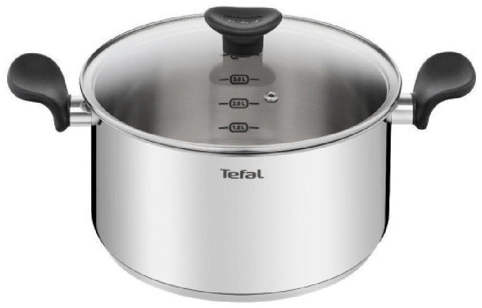 Купить Tefal кастрюля PRIMARY E3084674 сталь 5.2 л в Алматы – Магазин ...