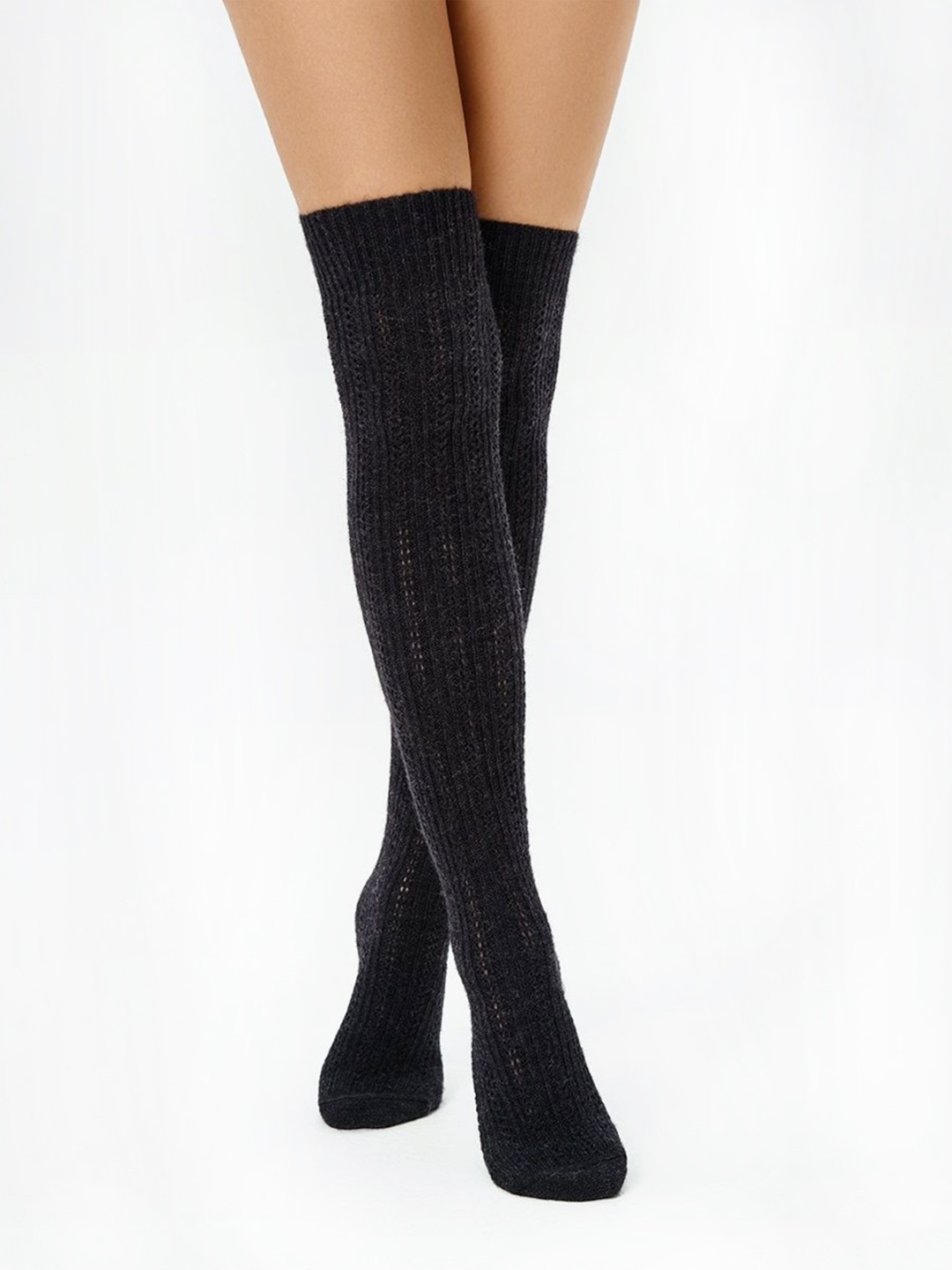Гольфы Minimi JACQUARD VAR. 2.480 черный 35-38