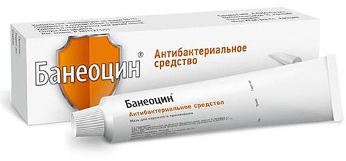 БАНЕОЦИН 250МЕ+5000МЕ/г 5г мазь д/нар прим
