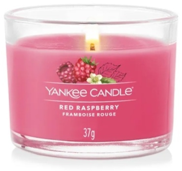 Ароматическая свеча Yankee Candle Красная малина 4 см, 1 шт