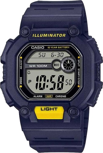 Кварцевые CASIO W-737H-2AVDF полимер