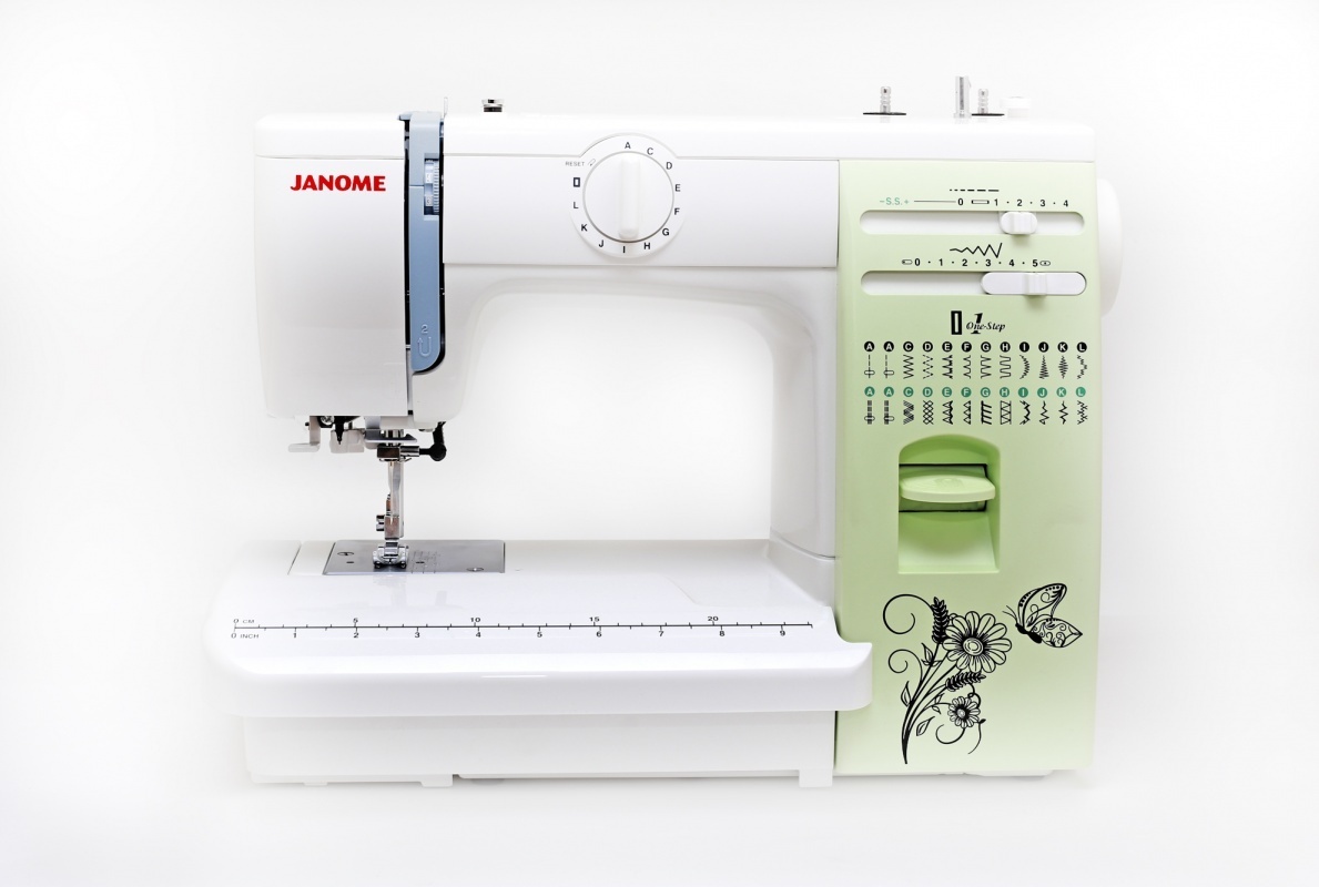 Швейная машина Janome Escape Q-23G белый, зеленый