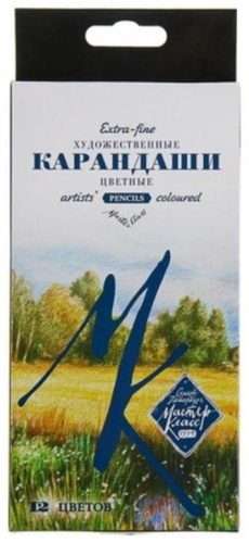 Цветной карандаш Мастер-Класс форма шестигранная 12 шт