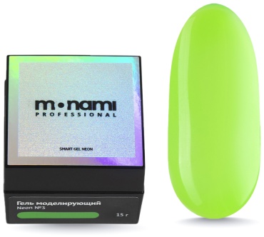 Monami гель Smart Neon №3 Зеленый Лайм 15 мл