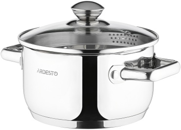 Кастрюля 2.5 л, Ardesto AR2825CS сталь