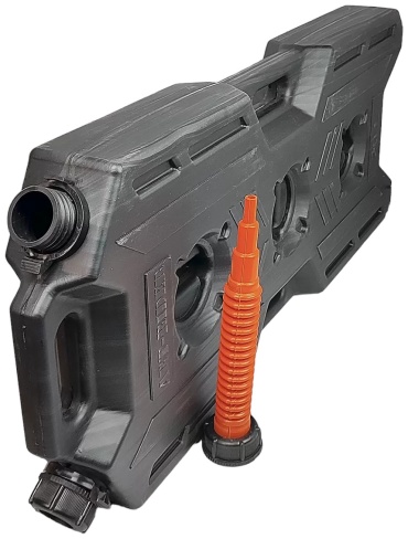 Канистра горизонтальная ART-RIDER PRO AR15B черная 15
