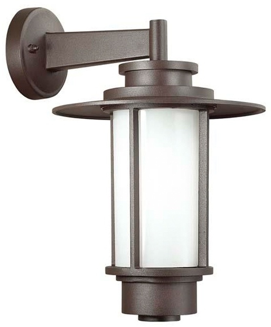 Уличный светильник настенный Odeon Light E27 18 Вт 36.5 см