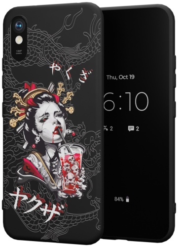 Чехол Mcover для Xiaomi Redmi 9a черный