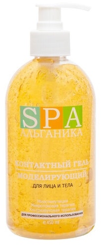 SPA Альганика Моделирующий контактный гель для лица и тела 450 мл