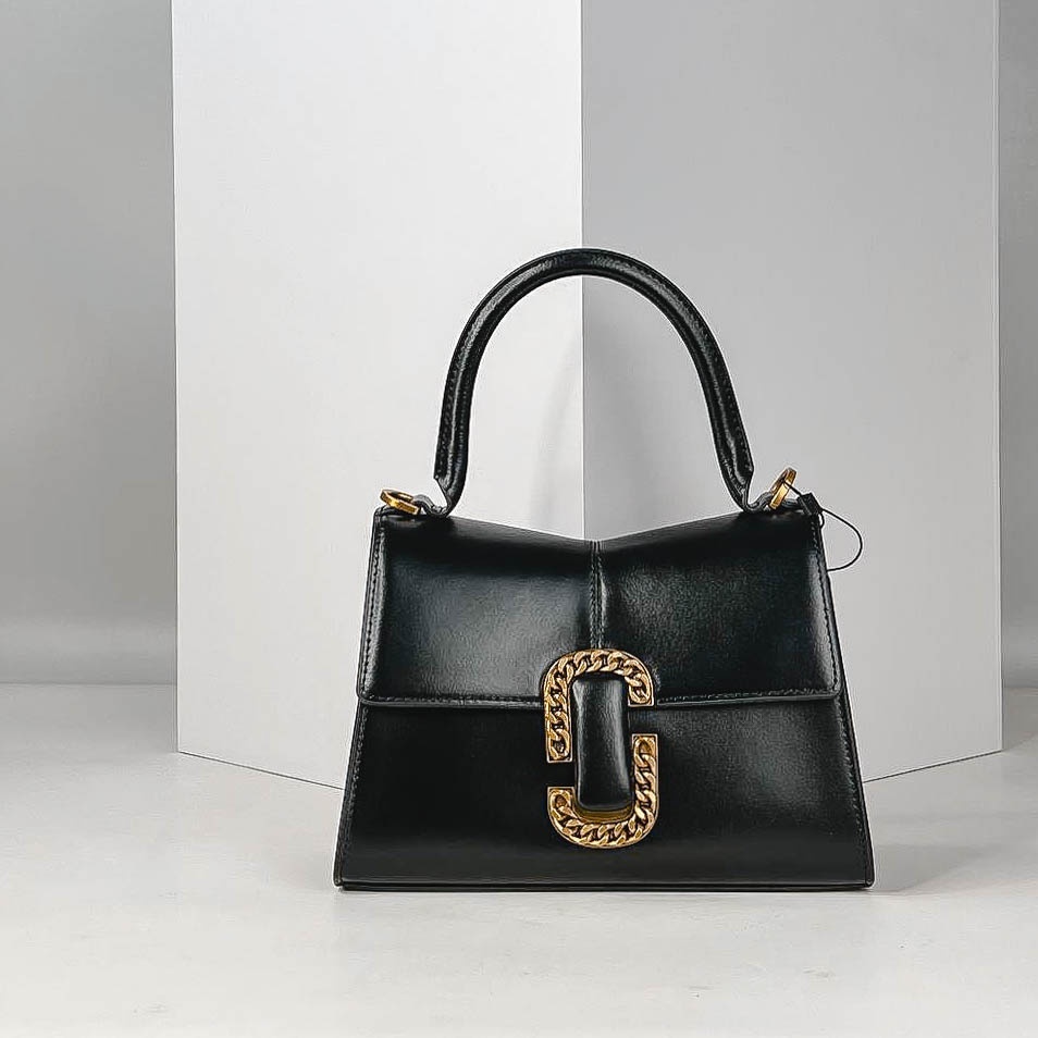 Сумка кросс-боди MARC JACOBS натуральная кожа черный