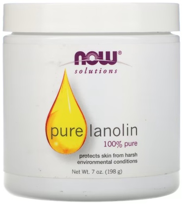 NOW Solutions, Pure Lanolin крем для тела 198 мл