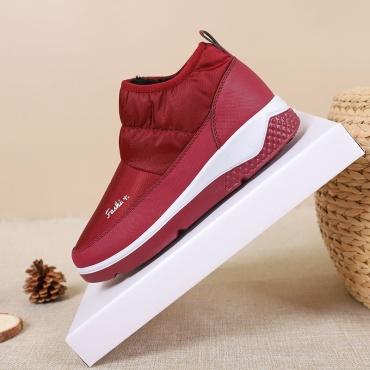 Дутики Fashion красный