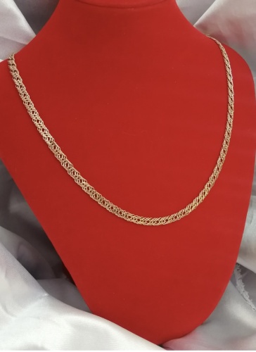 Ars jeweler 387422432 длина 55 см, вес 5.34 г золото, плетение тройной ромб